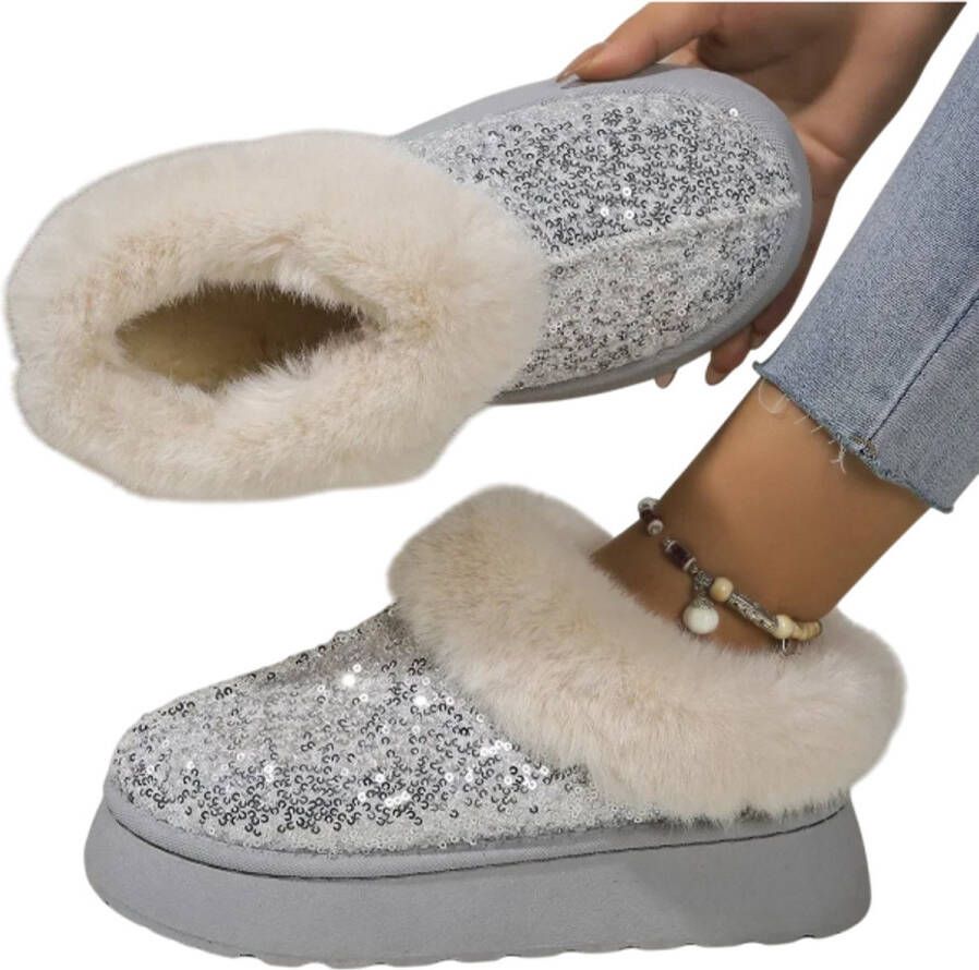 Rimmo Dames Winter Snowboots 2025 Korte Chelsea Enkellaarzen met Imitatievoering Plateau Flats Warme Casual Schoenen Modieuze Winter Laarzen Botas Dames