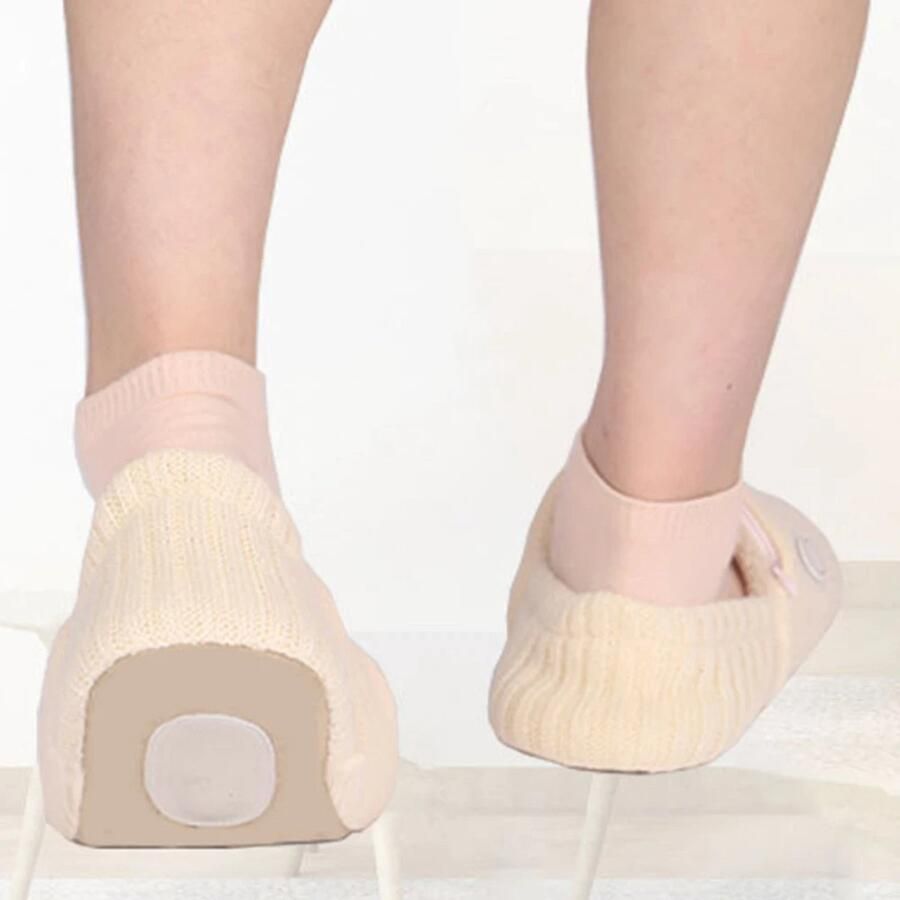 Rimmo Elektrische Verwarmde Pantoffels –Unisex Voetwarmerschoenen Maat L (39-44) Oplaadbare Thermische Sloffen met 3 Warmtestanden tegen Koude Voeten