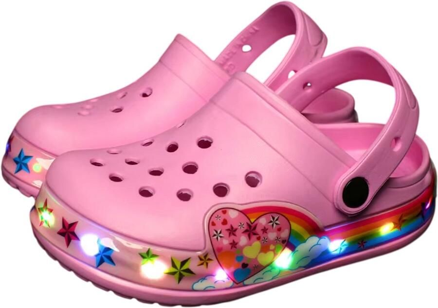 Rimmo LED Knipperende Sandalen voor Kinderen en Eerste Wandelschoenen Zomer Strandschoenen Lichtgevende Baby Sneakers