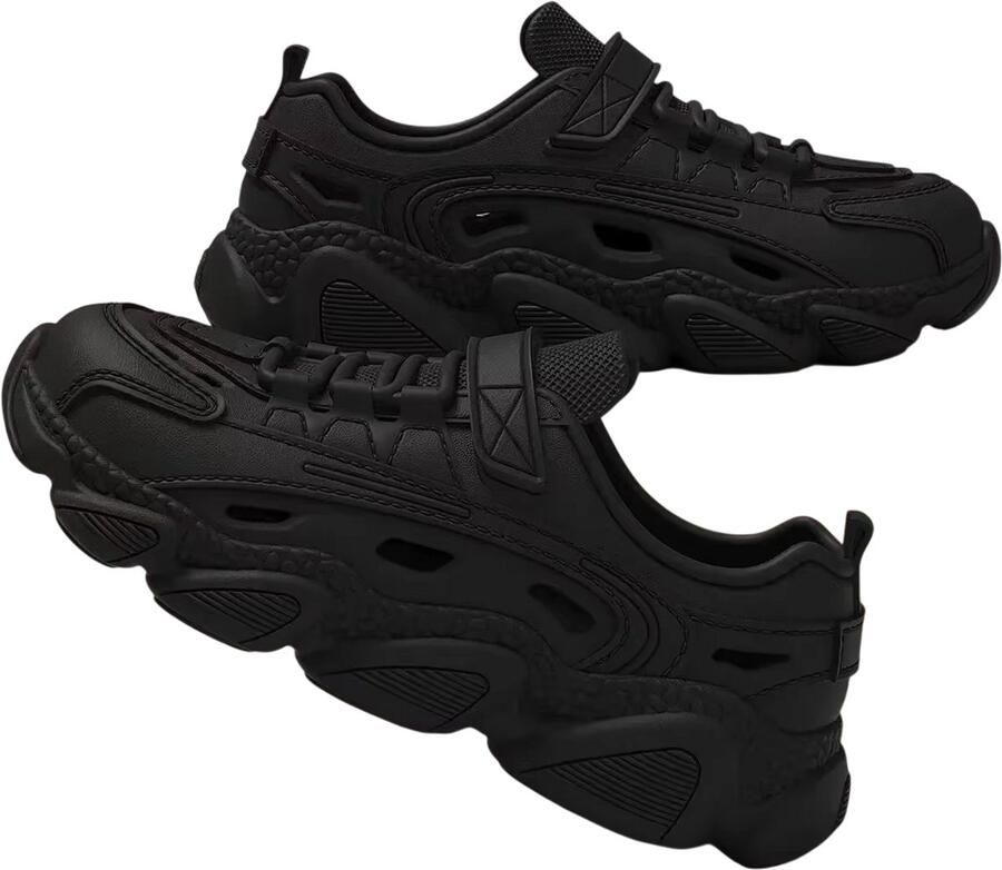 Rimmo Trendy Herensandalen Zwart Outdoor Slippers Mannen Antislip Slijtvast Comfortabel EVA Gegoten Klompen Casual Schoenen Zomer & Strand )