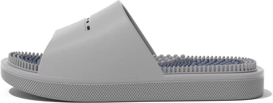 Rimmo Unisex PVC Slippers Comfortabele Wellness- en Huisslippers Massage- en Ade d Indoor Schoeisel voor Thuis en Badkamer Grijs