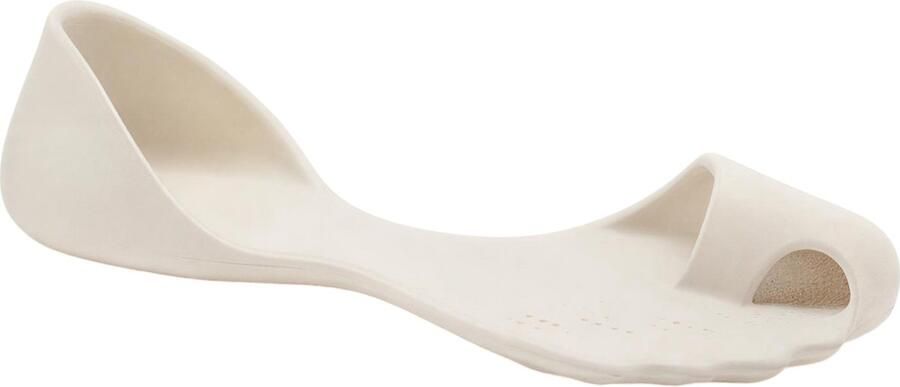 Rimmo Unisex sandalen voor volwassenen Modieuze platte schoenen met open neus Wit Geschikt voor strand feestjes en optredens Unieke jelly schoenen voor nen en