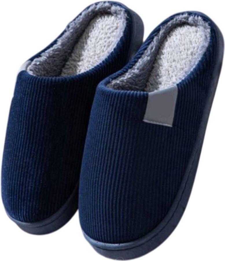 Rimmo Winter Warme Slippers voor nen en Comfortabele Antislip Zachte Huisschoenen met Platte Hak Ideale Pantoffels voor Thuis en Slaapkamer