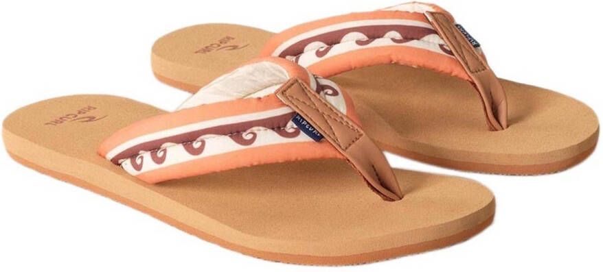Rip Curl Freedom Plush Bloom Slippers Bruin Vrouw