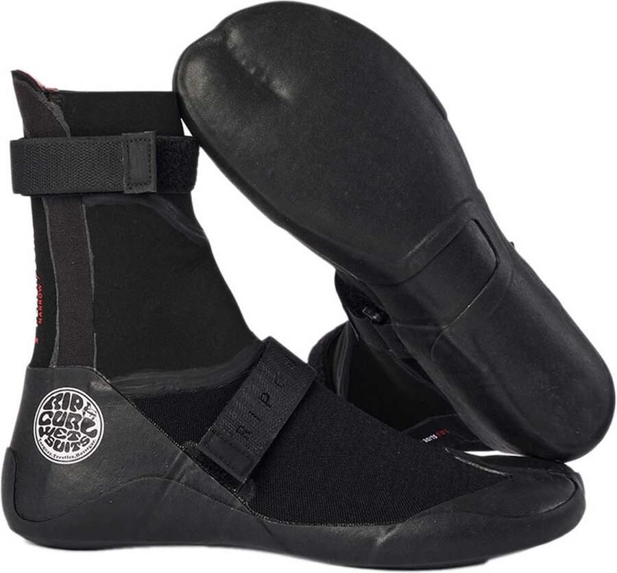 Rip Curl Flashbomb 3mm Narrow H Split Toe Surf Schoenen zwart