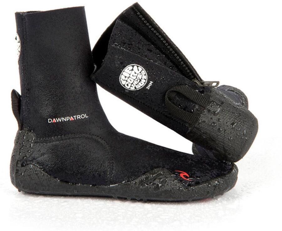 Rip Curl Omega 5mm Round Toe With Zip Surf Schoenen zwart
