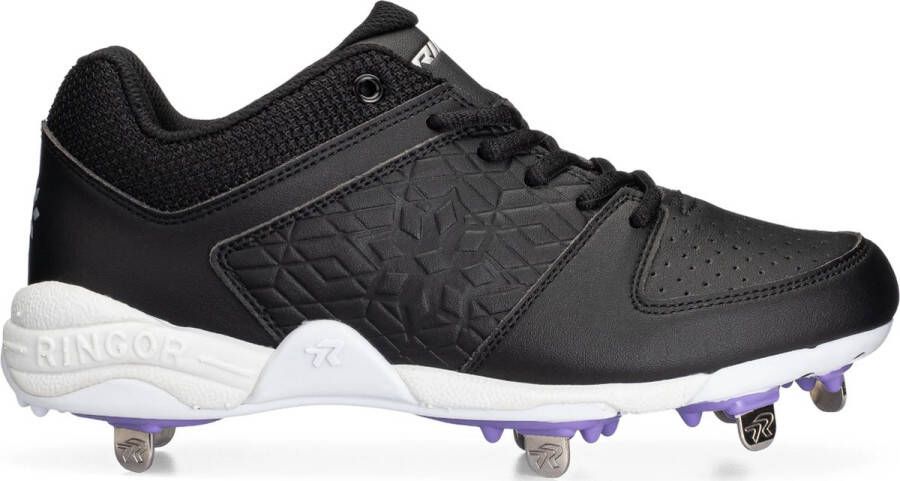 Rip-It Diamond Softball Spike Women 9 5 Black Black Baseball Softball Schoenen Women Noppen