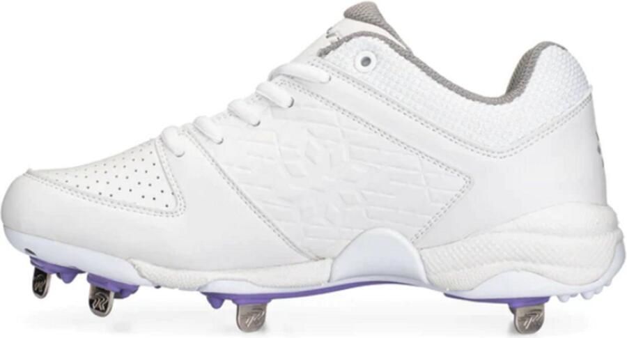 Rip-It Diamond Softball Spike Women 6 0 White White Baseball Softball Schoenen Women Noppen - Foto 2