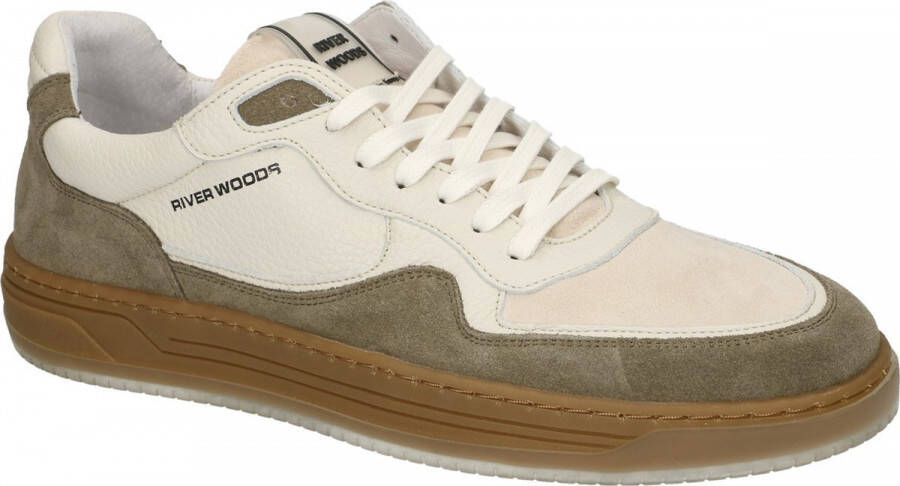 River Woods BEREND 763 BEI+KAKI sneaker - Schoenen.nl