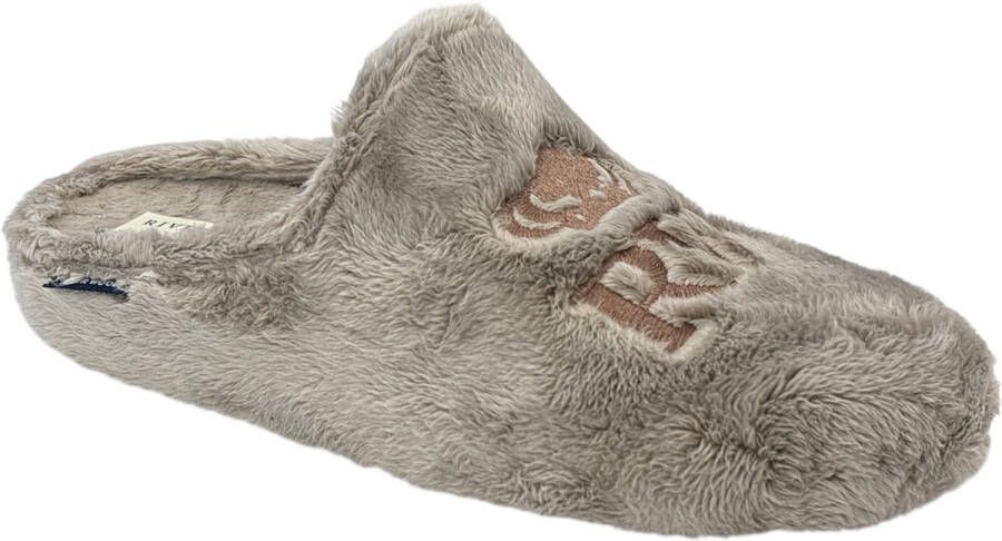 River Woods BLIX 657 Pantoffel lichtbruin