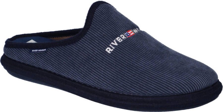 River Woods HENDRIK 657 Pantoffel blauw