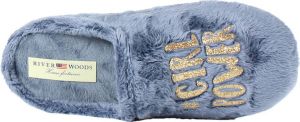 River Woods IRENE 657 Pantoffel blauw