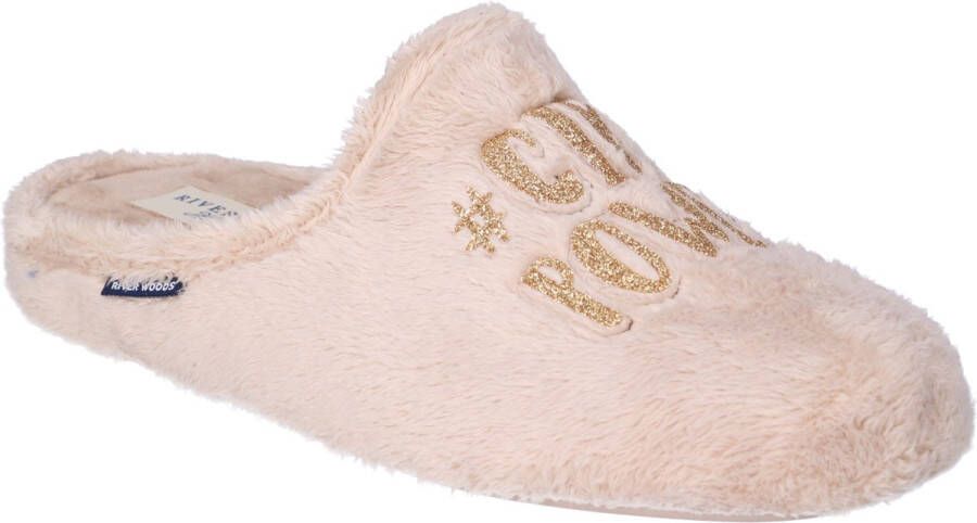 River Woods IRENE 657 Pantoffel ecru
