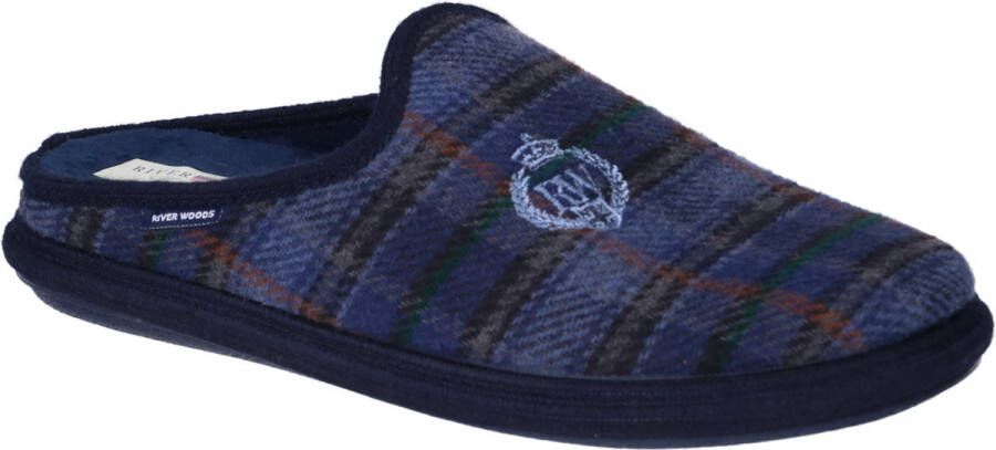 River Woods OLAV 657 Pantoffel blauw
