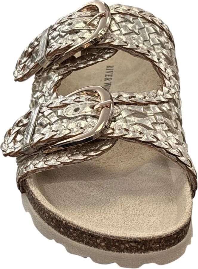 River Woods Slipper Goud