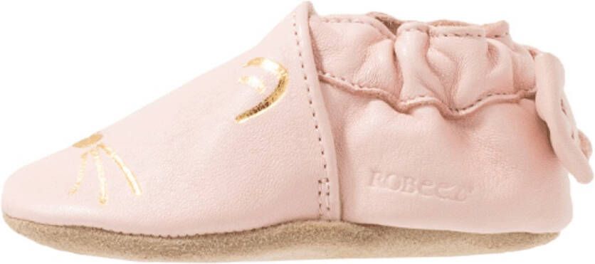 0051-ORIGINALS Robeez Meisjes Instapschoentje Goldy Cat Rose Clair ROSE
