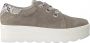 Roberto D'angelo Dames Lage sneakers 605 Taupe - Thumbnail 3