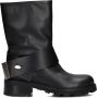 ROBERTO FESTA Biker Boots Dames Emelin Maat: 38 Materiaal: Leer Kleur: Zwart - Thumbnail 1