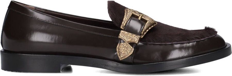 ROBERTO FESTA Loafers Dames Lira Maat: 39 Materiaal: Ponyhair Kleur: Bruin