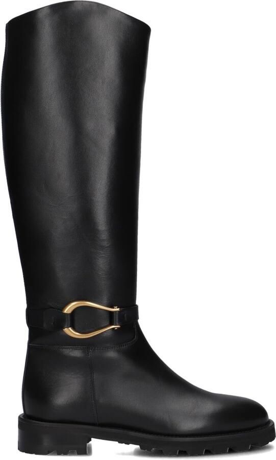 ROBERTO FESTA Hoge Laarzen Dames Nia Maat: 42 Materiaal: Leer Kleur: Zwart