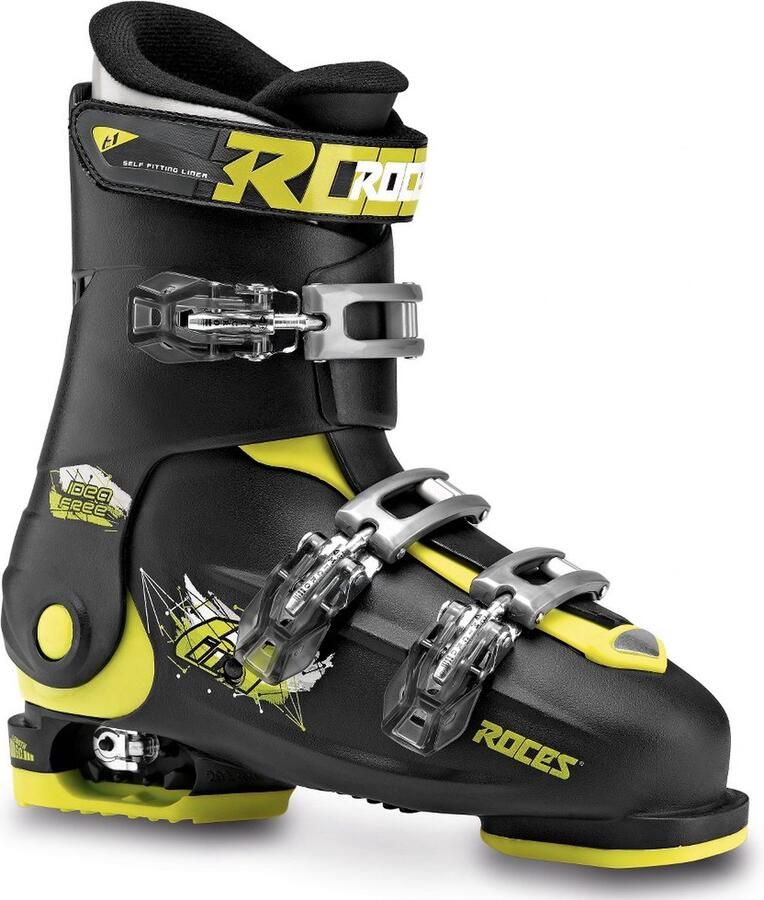 Roces Idea Free Skischoenen 22.5-25.5 (36-40) Zwart Groen