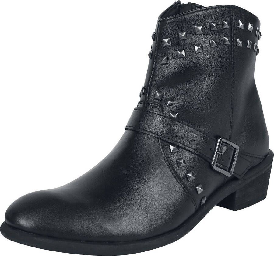 Rock Rebel by EMP zwarte cowboylaarzen met studs Vrouwen