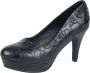Rock Rebel by EMP Zwarte hoge hakken met all-over doodshoofdprint Vrouwen - Thumbnail 1