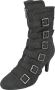 Rock Rebel by EMP zwarte laarzen met centrale sierrits Vrouwen - Thumbnail 2