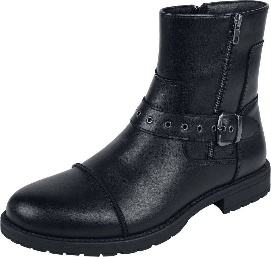 Rock Rebel by EMP zwarte leren bikerboots Mannen