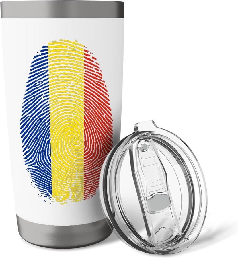 Roemeense vlag thermobeker