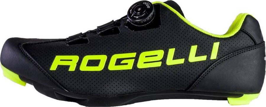 Rogelli Ab-410 Fietsschoenen Voor Wielrennen Unisex Zwart Fluor