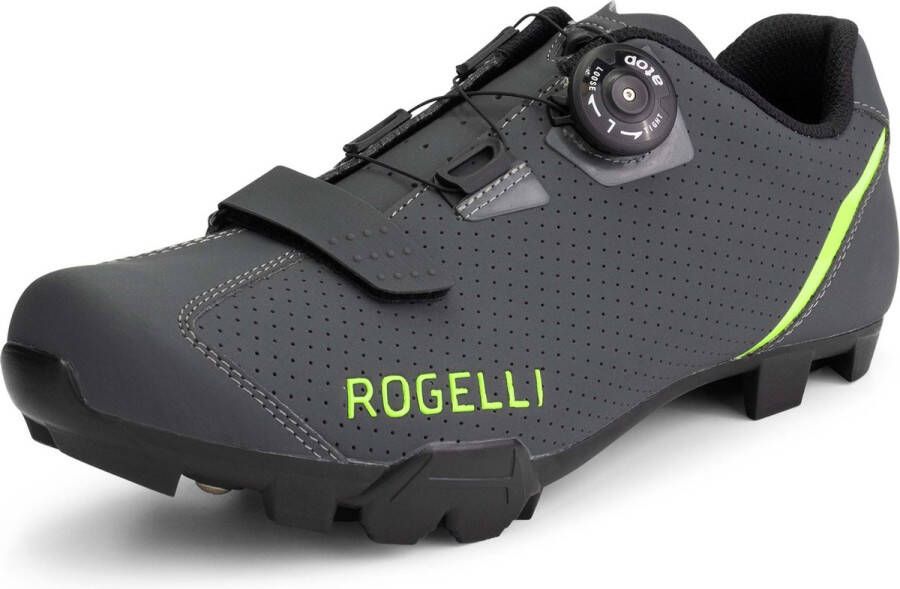 Rogelli R-400x MTB-Schoenen Unisex Grijs Fluor