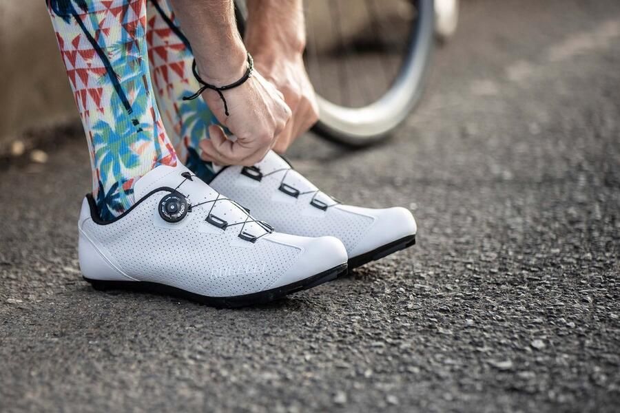 Rogelli R-400 Race Fietsschoenen Voor Wielrennen Unisex Wit - Foto 3