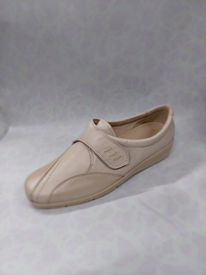 Rohde 1185 instappers met klittenband beige