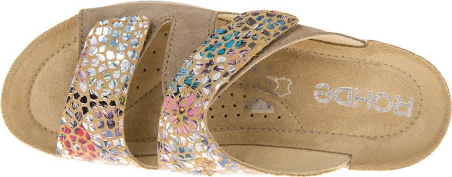 Rohde slippers Open Teen beige