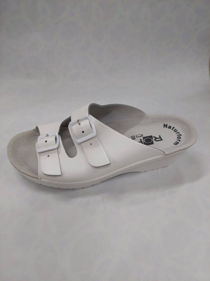 Rohde 1462 slippers met gesp wit - Foto 1