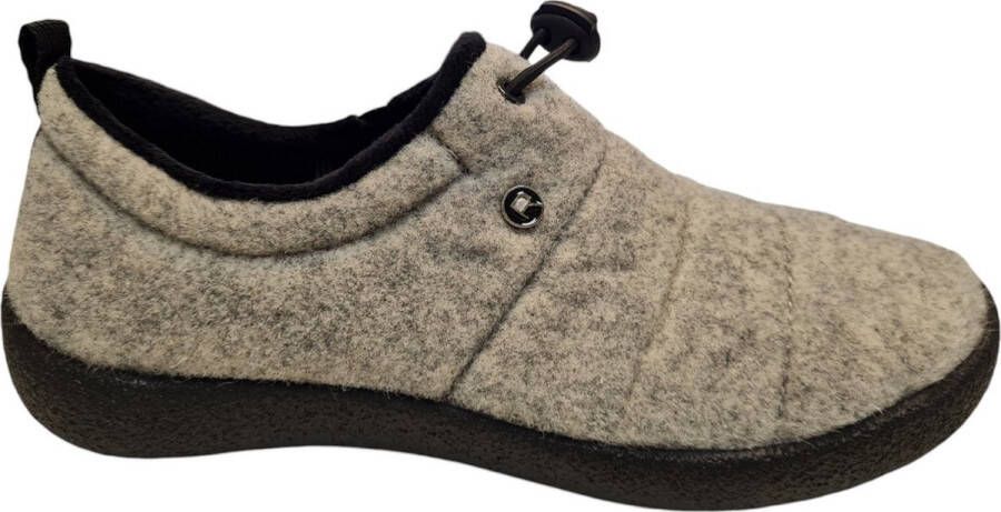 Rohde Pantoffels Olbia homeslipper comfortabele schoen met snel sluiting