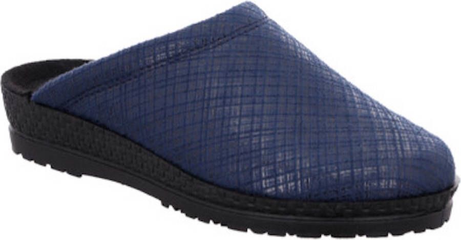 Rohde Dames Pantoffel Muil 2297-56 Blauw