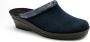Rohde Dames Pantoffel Muil 2459-50 Blauw - Thumbnail 3
