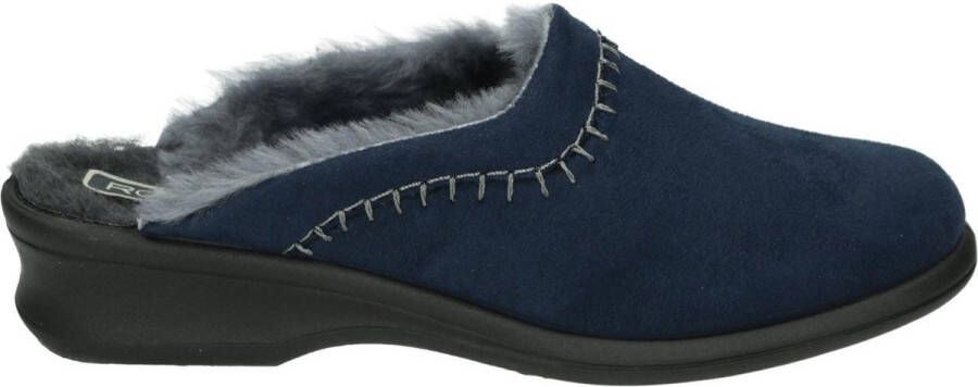 Rohde 2510 Volwassenen Dames pantoffels Kleur Blauw