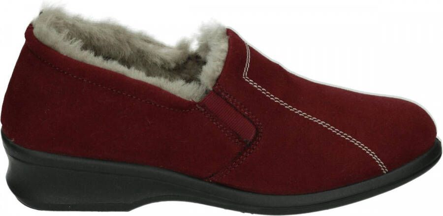 Rohde 2516 Volwassenen Dames pantoffels Kleur Rood