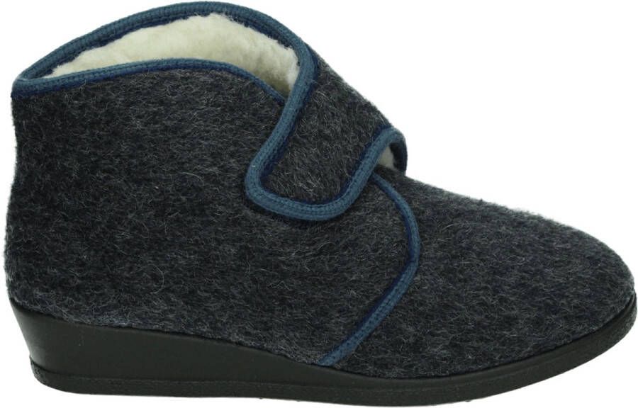 Rohde 2530~~~~~~~~~~~~~~~~~~~~~~~~~~ Dames pantoffels Blauw