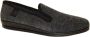 Rohde 2603 90 Heren Pantoffels Dichte Pantoffels Zwart - Thumbnail 1