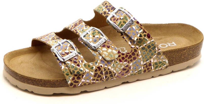 Rohde 5620 Volwassenen Dames slippers Kleur Bruin