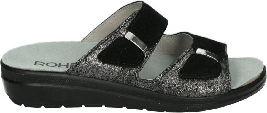 Rohde 5732 Volwassenen Dames slippers Zwart