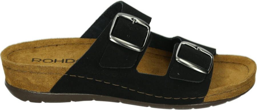 Rohde 5856 Volwassenen slippers Kleur Zwart