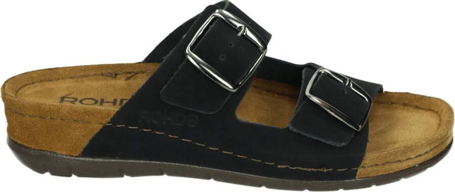Rohde 5856 Volwassenen slippers Kleur Zwart