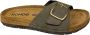 Rohde 5875 61 Olive-slippers-voetbed slippers- slippers - Thumbnail 1