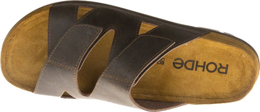 Rohde Slipper 5914-72 Mocca Wijdte G