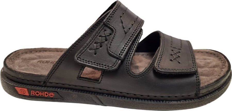 Rohde 6003 90 Heren Slippers Zwart